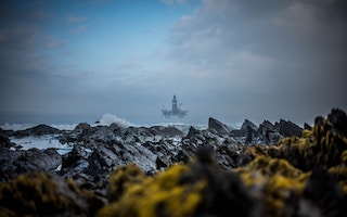 offshore oil rig