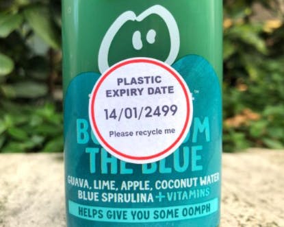 Plastic expiry date